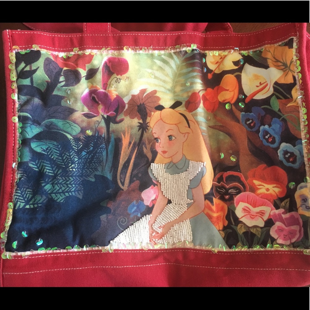 Disney Alice in Wonderland Tote